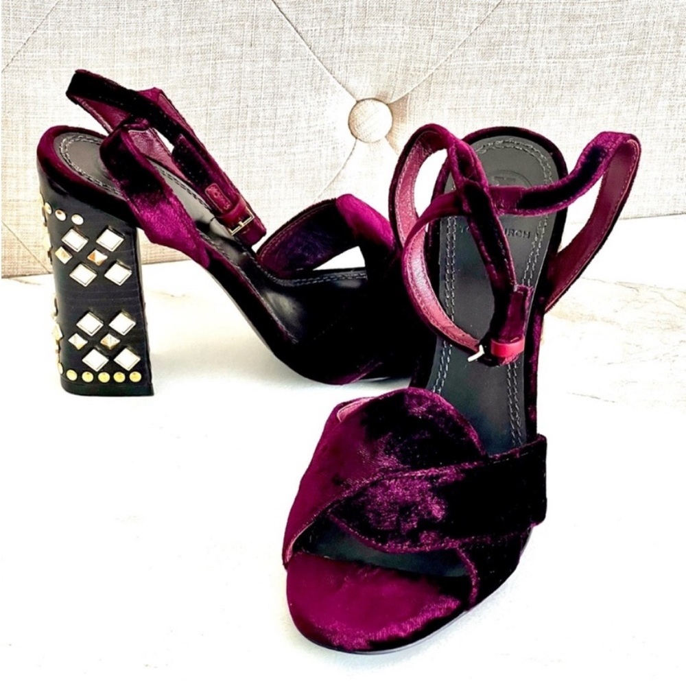 Tory Burch block heel shoes NWOT - Picture 4 of 11